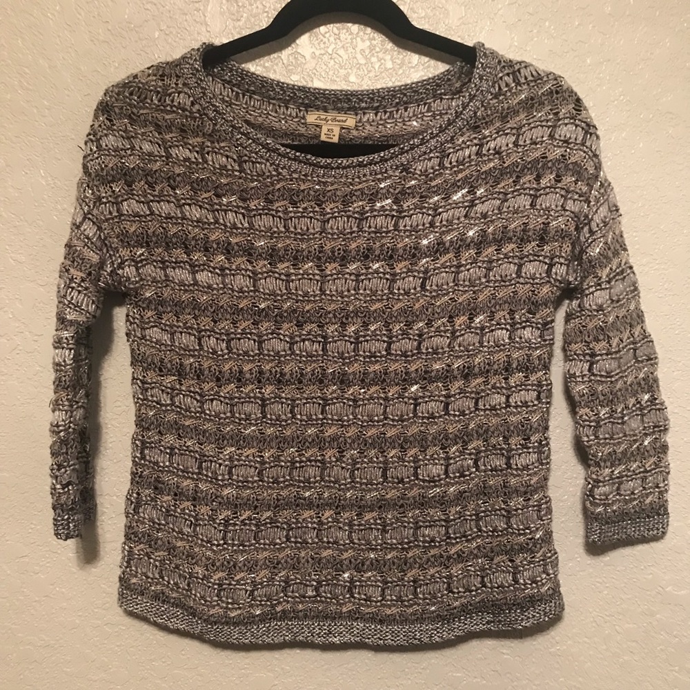 Lucky Brand Crop Sweater Size XS